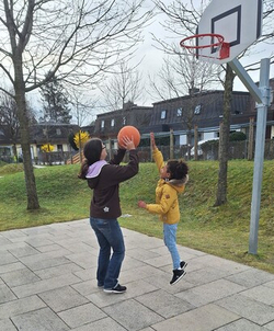 basketball hupfen