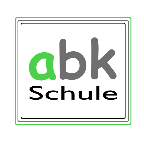 abk logo print rahmen rund blank